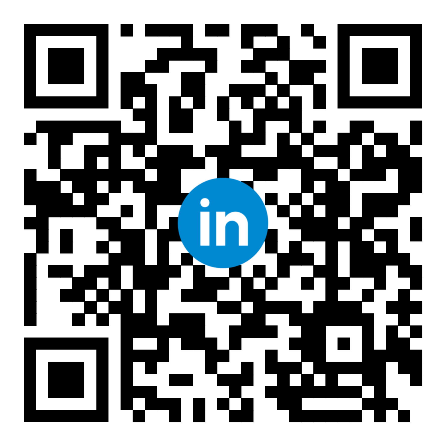 Scan to follow on LinkedIn Sonu Sindhu